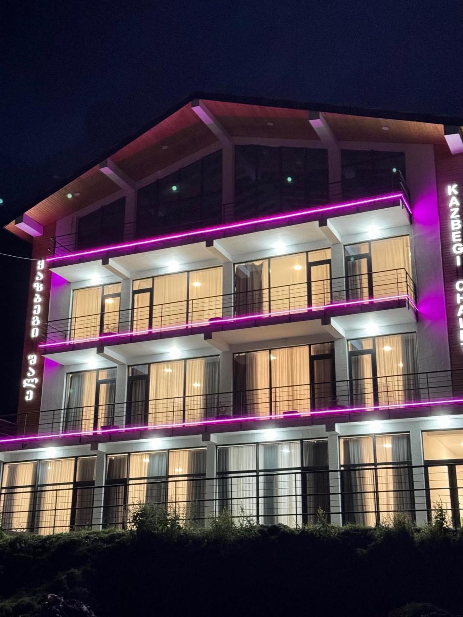 Chalet Kazbegi Otel Dış mekan fotoğraf
